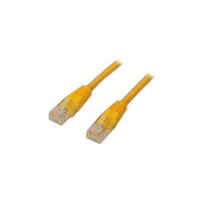 Latiguillo AISENS RJ45 Cat6 UTP 50cm Amarill(A135-0253)