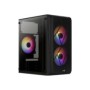 Caja Compacta AEROCOOL S/F USB2/3 mATX Negra (CS107V2)