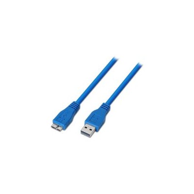 Cable AISENS USB-A/M a mUSB-B/M 2m Azul (A105-0048)