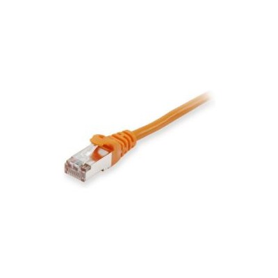 Latiguillo EQUIP Cat.6 S/FTP 0.5m Naranja (EQ605577)