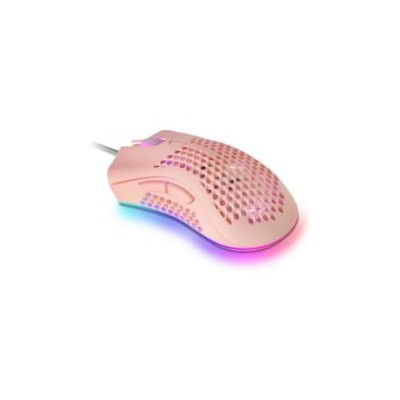 Ratón Mars Gaming Óptico RGB USB 32000dpi Rosa (MMEXP)