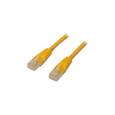 Latiguillo AISENS RJ45 Cat6 UTP 1m Amarillo (A135-0254)