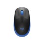 Ratón LOGITECH M190 Óptico RF 1000dpi Azul (910-005907)