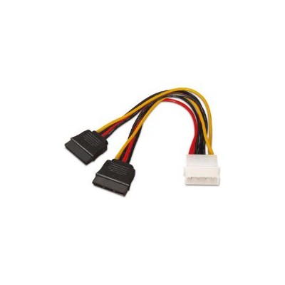 Cable AISENS Molex/M a 2xSATA/M 20cm (A131-0161)