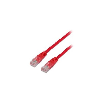 Latiguillo AISENS RJ45 Cat.5e UTP 1m Rojo (A133-0188)