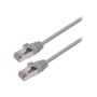 Cable AISENS RJ45 Cat.6 FTP AWG24 10m Gris (A136-0278)