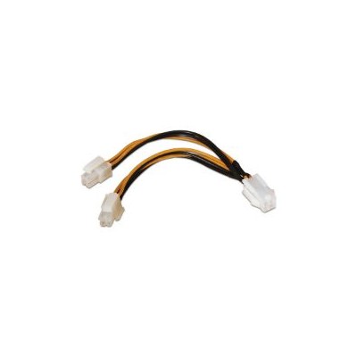 Cable AISENS 2x4-pin/M a 4-pin/H 15cm (A131-0166)