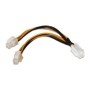 Cable AISENS 2x4-pin/M a 4-pin/H 15cm (A131-0166)