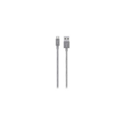 Cable Belkin USB-A/M a mUSB/M 1.2m Gris(F2CU021BT04-GR)