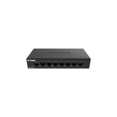 Switch D-Link 8xRJ45 GbE Negro (DGS-108GL)