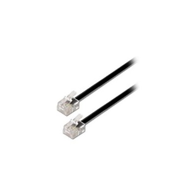 Cable de Teléfono AISENS RJ11 2m Negro (A143-0319)