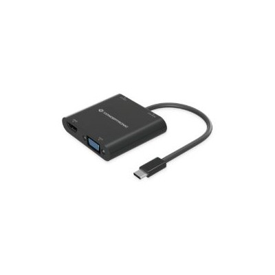 Adaptador CONCEPTRONIC 4en1 USB-C Negro (DONN09B)