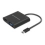 Adaptador CONCEPTRONIC 4en1 USB-C Negro (DONN09B)