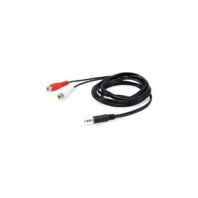 Cable EQUIP Audio 1x3.5mm/M a 2xRCA/H 2.5m (EQ147084)