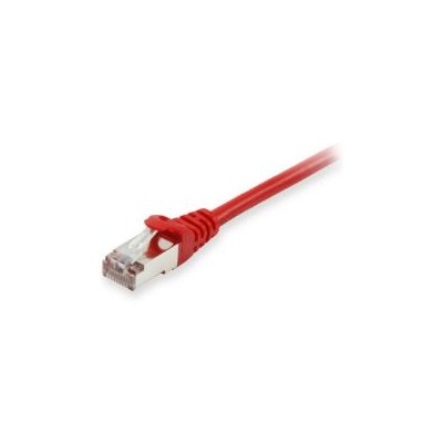 Latiguillo EQUIP Cat.6 S/FTP 0.25m Rojo (EQ605523)