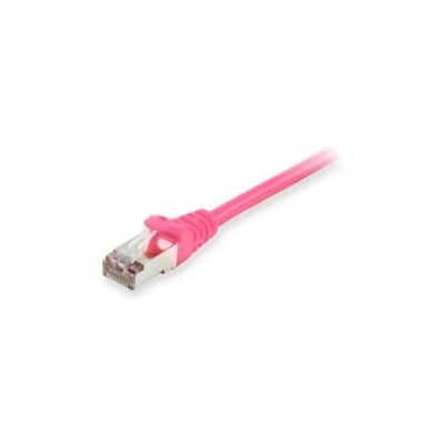 Latiguillo EQUIP Cat.6 S/FTP 0.5m Rosa (EQ605587)