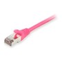 Latiguillo EQUIP Cat.6 S/FTP 0.5m Rosa (EQ605587)