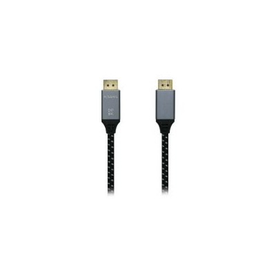 Cable AISENS DP/M a DP/M 3m Gris/Negro (A149-0438)