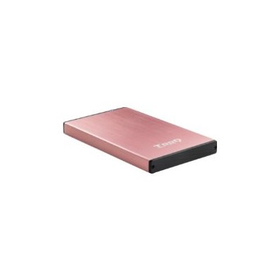 Caja TOOQ HDD 2.5" SATA USB 3.0 Rosa (TQE-2527P)