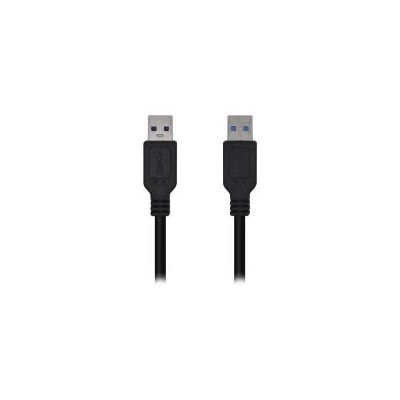 Cable AISENS USB-A/M a USB-A/M 3m Negro (A105-0448)