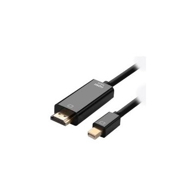 Cable AISENS Mini DP/M a HDMI/M 3m Negro (A125-0458)