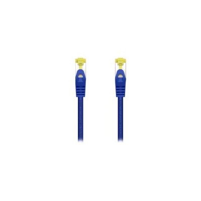 Latiguillo AISENS RJ45 Cat.7 SFTP 25cm Azul (A146-0476)