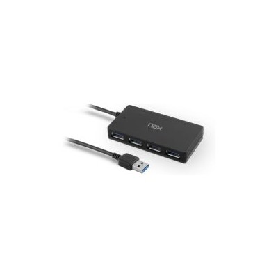 Hub NOX Lite One USB-A a 4xUSB-A Negro (NXLITEHUBONE)