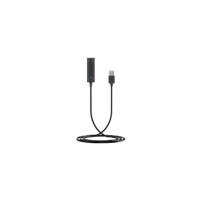 Adaptador EQUIP USB-A a Jack 3.5mm Negro (EQ245321)