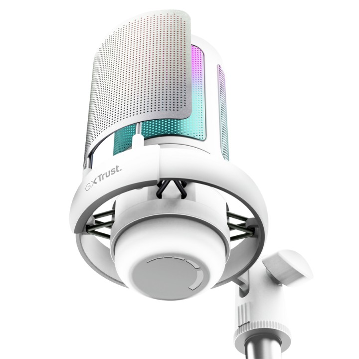 Micrófono Gaming Trust GXT 238W USB Gris/Blanco (26082)