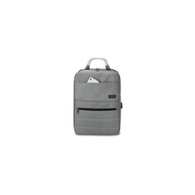 Mochila SUBBLIM Elite 15.6" USB Gris (SUB-BP-3EAP001)