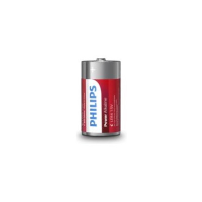 Pack 2 Pilas Philips Alcalinas C 1.5V (LR14P2B/10)