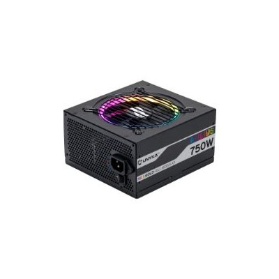 Fuente UNYKA Atilius ATX 750W 90% RGB Negra (UK521205)