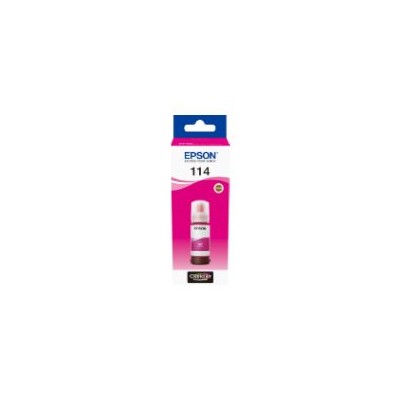 Botella Epson EcoTank 114 Magenta 70ml (C13T07B340)