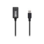 Cable AISENS USB-A/M a USB-A/H 5m Negro (A105-0525)