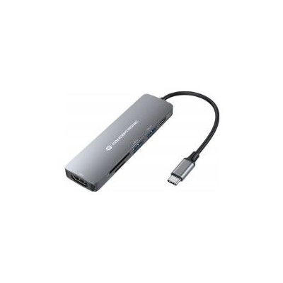 Docking CONCEPTRONIC USB-C 6en1 PD 60W (DONN11G)