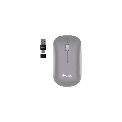 Ratón NGS Óptico Bluetooth 5.1 2400dpi Gris (SNOOP-RB)