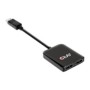 Adaptador MST Club 3D DP/M a HDMI/H + DP/H (CSV-7220)