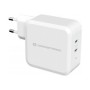 Cargador Pared CONCEPTRONIC 100W 2USB Blanco(ALTHEA08W)