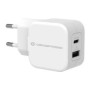 Cargador Pared CONCEPTRONIC 20W 2USB Blanco (ALTHEA09W)