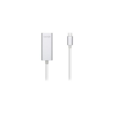 Adaptador AISENS USB-C a RJ45 15cm Plata (A109-0505)