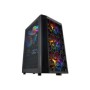 Caja Compacta Mars Gaming FRGB S/F mATX Negra (MCMESH)