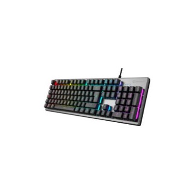 Teclado Gaming UNYKA NOVA K244 RGB USB Gris (UK505449)