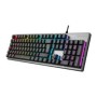 Teclado Gaming UNYKA NOVA K244 RGB USB Gris (UK505449)