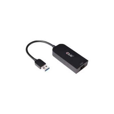 Adaptador Club 3D USB-A/M a RJ45/H Negro (CAC-1420)