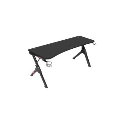 Mesa Mars Gaming 140x60x75cm Máx 100kg Negra (MGD140)