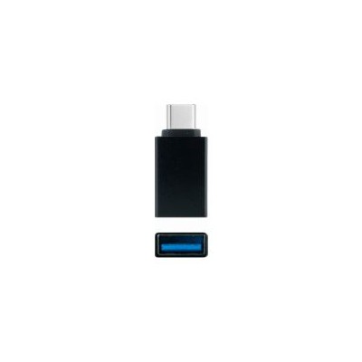 Adaptador Nanocable USB-C/M a USB-A/H Negro(10.02.0010)