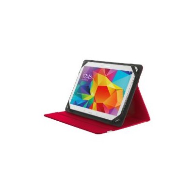 Funda Trust Primo 10" Poliuretano Folio Roja (20316)