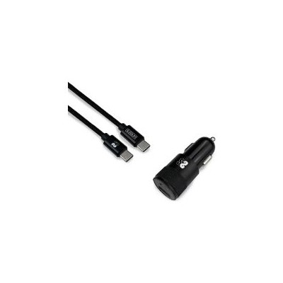 Cargador Coche SUBBLIM USB-A/C Cable USB-C (CHG-5CPD02)