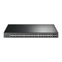 Switch TP-Link 48xRJ45 4xSFP PoE Rack Negro(TL-SG3452P)