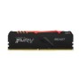 Módulo Kingston DDR4 8Gb 3200 FURY RGB (KF432C16BBA/8)